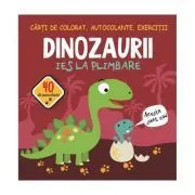 Dinozaurii ies la plimbare. 40 de autocolante de Gheorghe Ghetu