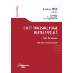 Drept procesual penal. Partea speciala. Caiet de seminar. Editia a 2-a