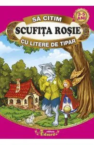 Scufita Rosie de Sa citim cu litere de tipar