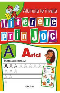 Albinuta te invata literele prin joc