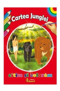 Citim si coloram - Cartea Junglei de Rudyard Kipling