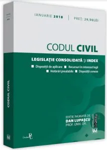 Codul civil: Ianuarie 2018