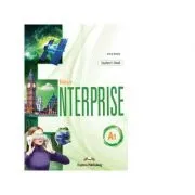 Curs Limba Engleza New Enterprise A1 Manualul Elevului cu Digibook App de Jenny Dooley