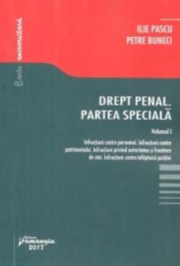 Drept penal. Partea speciala