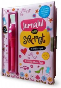 Jurnalul meu secret cu lacat si cheie