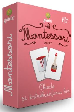 Obiecte și întrebuințarea lor. Cărţi de joc Montessori