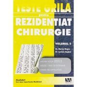 Teste grila pentru Rezidentiat. Chirurgie Volumul 2