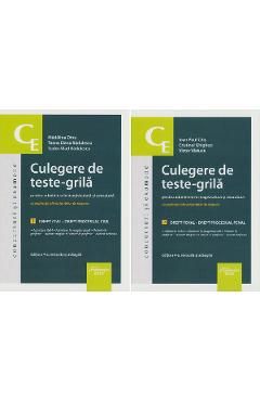 Culegere de teste-grila pentru admiterea in magistratura si avocatura Ed.4