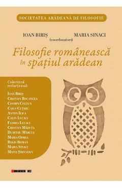 Filosofie romaneasca in spatiul aradean