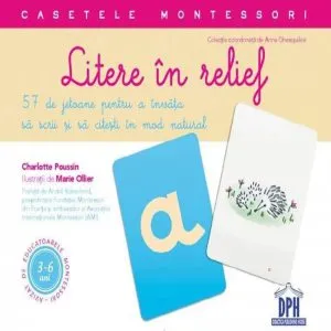 Litere in relief - jetoane + ghid de utilizare de Charlotte Poussin