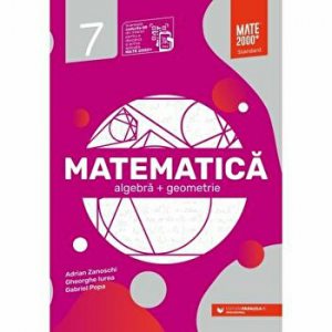 Matematica. Algebra   geometrie. Mate 2000  standard. Clasa 7