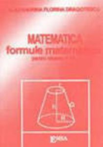 Matematica. Formule matematice pentru V-VIII