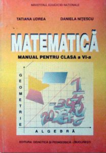 Matematica. Manual pentru clasa a VI-a
