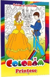 Privim si coloram. Coloram printese