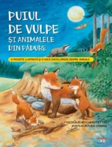 Puiul de vulpe si animalele din padure