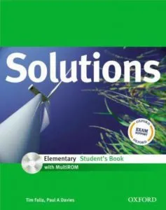 Solutions. Elementary Student's Book with MultiROM de Tim Falla