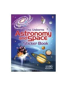 Astronomy and Space Sticker Book de Emily Bone