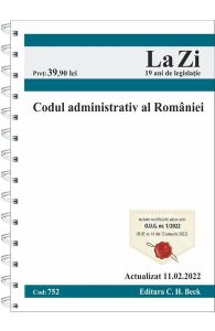 Codul administrativ al Romaniei Act.11 februarie 2022