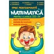Culegere de Matematica pentru clasele 3-4 de Teodor Stefanica