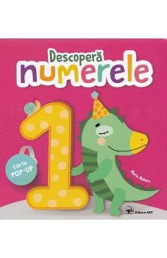Descopera numerele. Carte pop-up