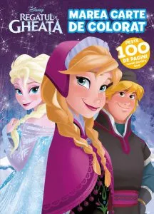 Disney. Regatul de gheață. Marea carte de colorat de Disney