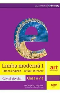 Limba moderna 1: Engleza. Studiu intensiv - Clasa 5- Caietul elevului de Vicki Anderson