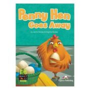 Literatura adaptata pentru copii Penny Hen goes away cu digibook app.