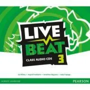 Live Beat 3 Class Audio Cds de Liz Kilbey