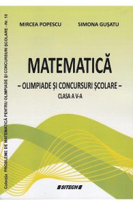Matematica - Clasa 5 - Olimpiade si concursuri scolare