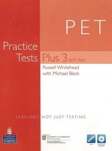 PET Practice Tests Plus 3 with Key and Audio CD Pack de Russell Whitehead