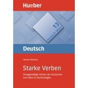 Starke Verben Buch Unregelmassige Verben des Deutschen zum Uben & Nachschlagen