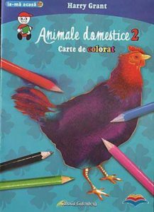 Animale domestice 2. Carte de colorat