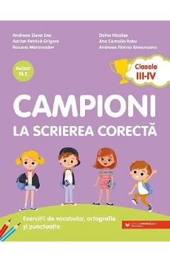 Campioni la scrierea corecta Clasa 3-4
