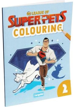 Carte de colorat League of Super-Pets (Vol. 2)