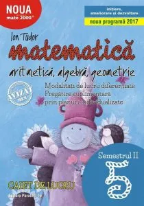 Mate 2000 inițiere. Matematică. Aritmetică, algebră, geometrie. Caiet de lucru. Clasa a V-a. Semestrul II. Inițiere de Ion Tudor