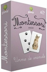 Montessori. Asocieri. Urme de animale