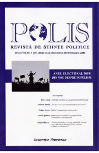 Polis vol.8 Nr.1 (27). Serie noua. Decembrie 2019