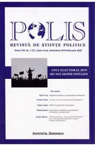 Polis vol.8 Nr.1 (27). Serie noua. Decembrie 2019 de februarie 2020. Revista de stiinte politice