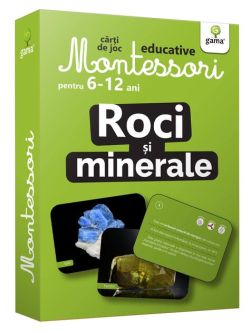 Roci și minerale. Cărți de joc Montessori pentru 6-12 ani