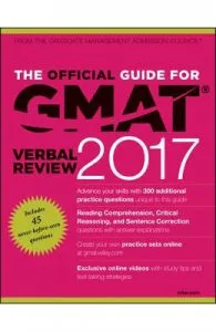 The Official Guide for GMAT Verbal Review 2017 with Online Question Bank and Exclusive Video de Autor Anonim