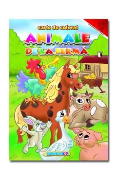 Animale de la ferma. Romana - Engleza