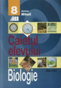 Biologie. Caietul elevului, clasa a VIII-a de Aurora Mihail