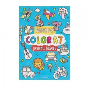 Carte de colorat pentru baieti
