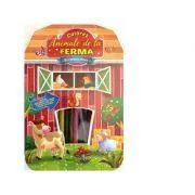Colorez animale de la ferma. Set pentru desen de Brijbasi