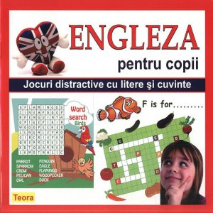 Engleza pentru copii - Jocuri distractive cu litere si cuvinte