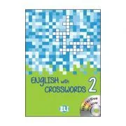 English with Crosswords 2, with DVD-ROM de Letizia Pigini