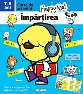 Happy Mat. Impartirea. Carte de activitati. 7-8 ani