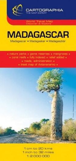 Hartă rutieră Madagascar