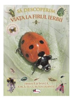 Să descoperim viața la firul ierbii. Observă și învață, joacă-te cu autocolante!