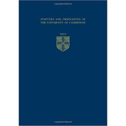 Statutes and Ordinances of the University of Cambridge 2015